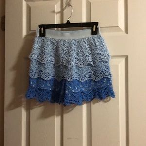 lace shorts